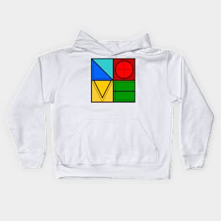 LOVE Shapes Kids Hoodie